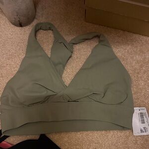 lululemon athletica Olive Green Top